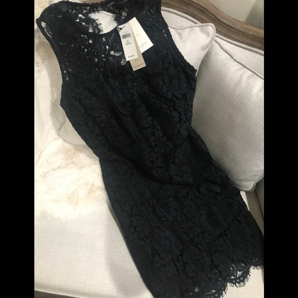 Banana Republic Classy Lace Dress w/Built in Slip